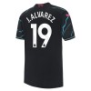 Maglia ufficiale Manchester City J. Alvarez 19 Alternativa 2023-24 per Uomo